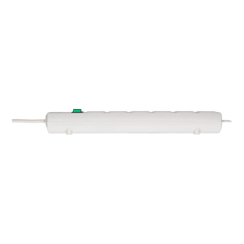 Brennenstuhl Comfort-Line Plus Steckdosenleiste mit Flachstecker 6-fach 2m H05VV-F 3G1,5