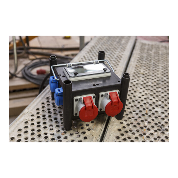 Compacte stroomverdeler BSV 3/32 2 IP44 2m H07RN-F 5G4.0 - 2xCEE16A, 1xCEE 32A, 4x230V