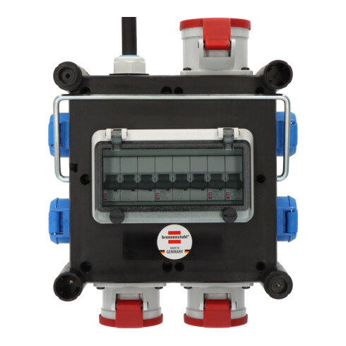 Compacte stroomverdeler BSV 3/32 2 IP44 2m H07RN-F 5G4.0 - 2xCEE16A, 1xCEE 32A, 4x230V