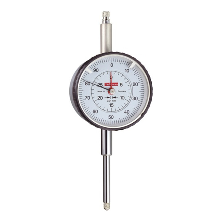 Comparateur M2 / 50T 50 mm lecture 0,01 mm plage de mesure importante Käfer
