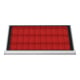 Compartimentage de tiroir STIER, bacs pour petites pièces, BLH 28 mm, dimensions intérieures 800x450 mm, 30 KTK 75x150 mm-1