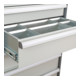 Compartimentage de tiroir STIER, séparations en métal, BLH 100/125 mm, dimensions intérieures 500x450 mm, 12 casiers, 6 x TW 125-4