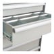 Compartimentage de tiroir STIER, séparations en métal, BLH 100/125 mm, dimensions intérieures 600x450 mm, 12 casiers, 6 x TW 175-4