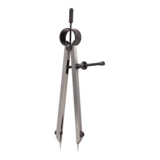 KS Tools Compas de précision à ressort avec pointes interchangeables