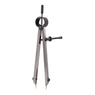 KS Tools Compas de précision à ressort avec pointes interchangeables
