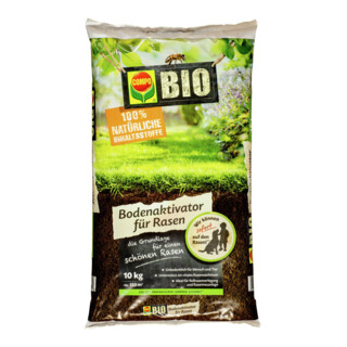 COMPO BIO Bodenaktivator für Rasen 10 Kg Beutel