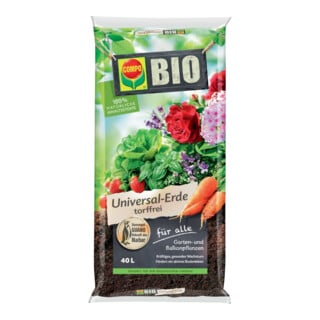 COMPO Bio Universal-Erde 40 l torffrei