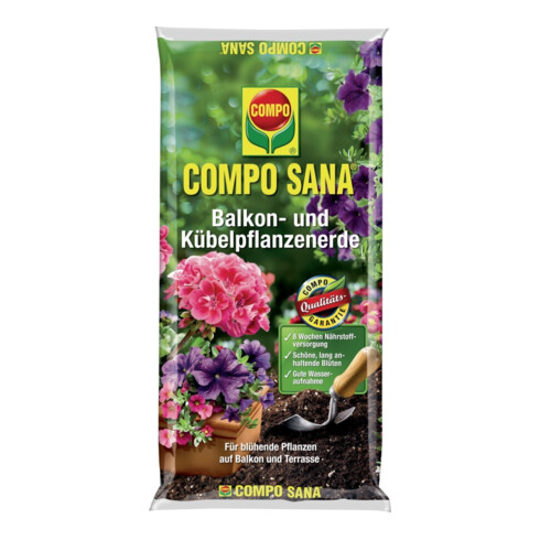 COMPO Terreau balcon et jardinière 50 L Sana