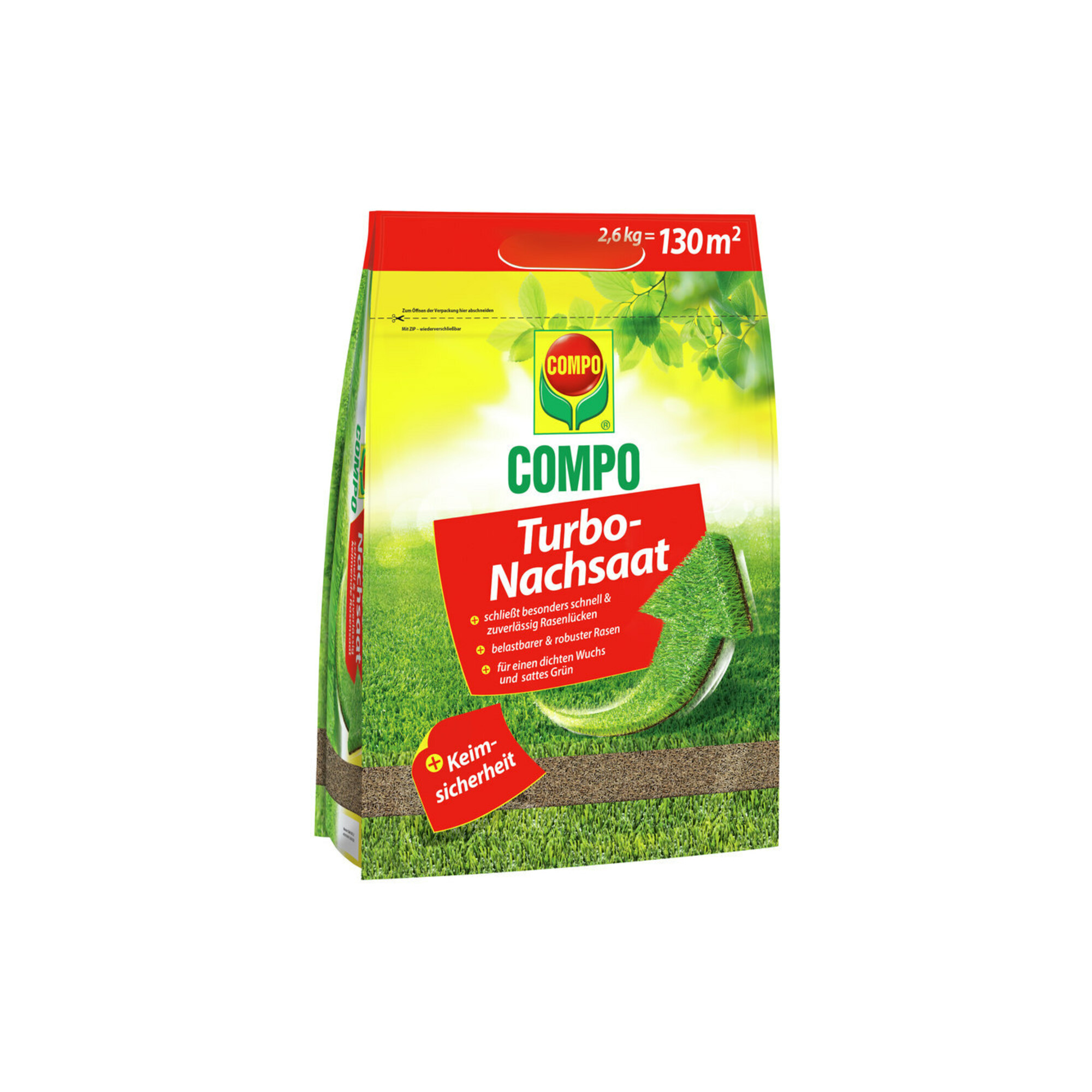 COMPO Turbo Nachsaat 24 x 2,6 kg Beutel