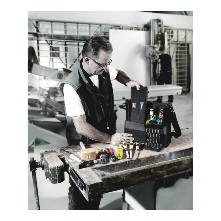 Composition d'outils Wera 2go H 1 pour le travail du bois, 134 pièces