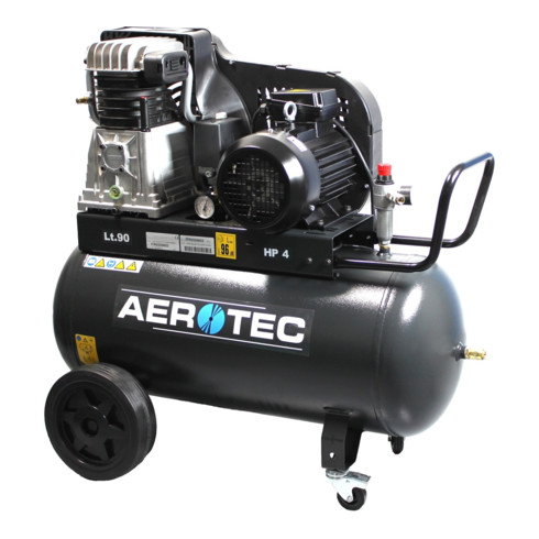 Compresseur Aerotec 650-90-15 bar 420 l/min 3 kW 90 l