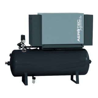 Compresseur industriel Aerotec CK 20-10/270 litres SILENT couché V - 1 étage ÖLFR