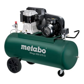 Compresseur Metabo Mega 650-270 D, en carton