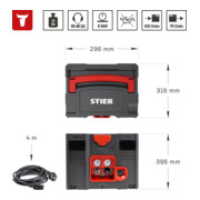 Compresseur-Systainer STIER SKT 160-8-6, sans huile-5