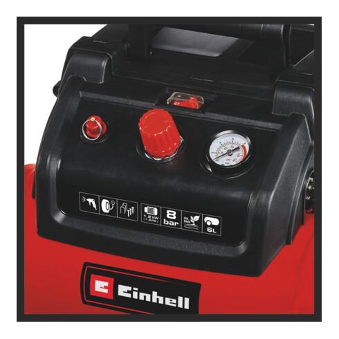 Einhell Compressore TC-AC 190/6/8 OF set