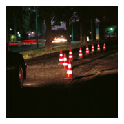 Cône de signalisation TL compl. rétro-réfléchissant H. 500 mm contrôlé BAST, 2 b-5
