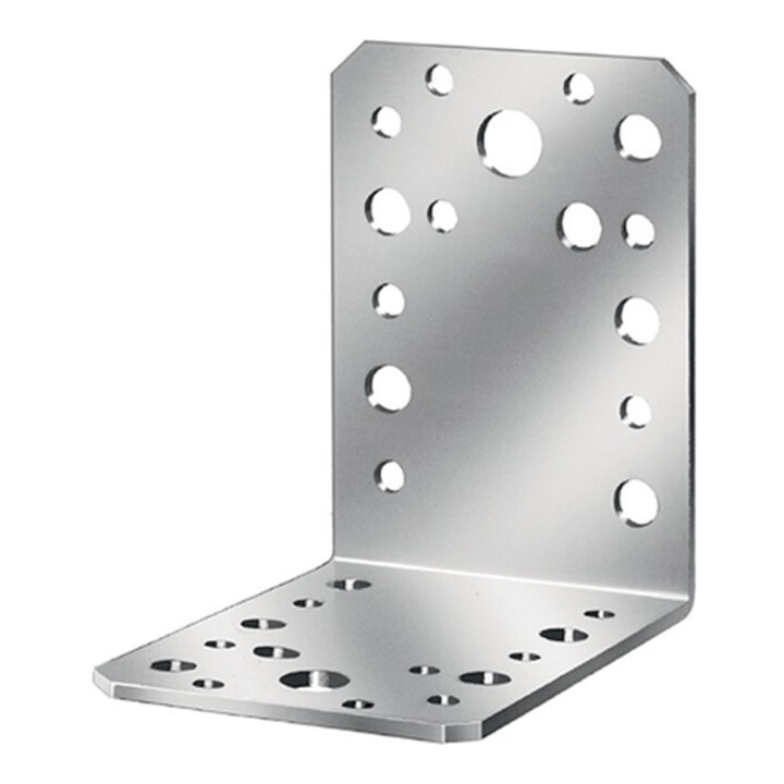 Connecteur coudé Vormann ETA-09/0312 longueur côté 70x70mm largeur 55 mm acier inoxydable
