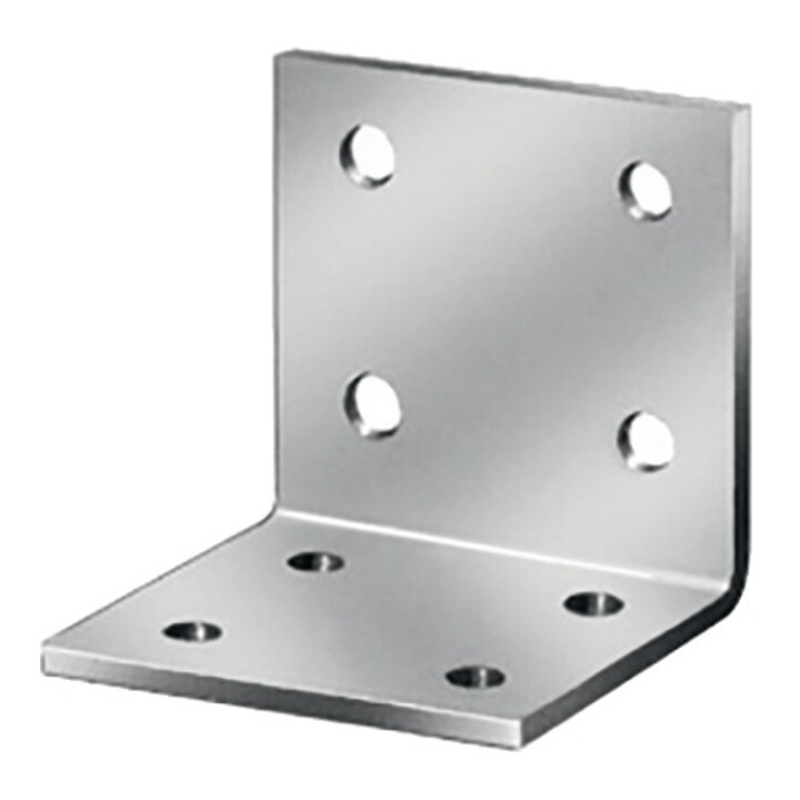 Connecteur coudé Vormann ETA-09/0312 longueur côté 70x70mm largeur 55 mm sendzimir verz