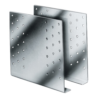 Connecteur Gerber GERW180-B dim.180x180x180x20x2mm TZN SIMPSON STRONG TIE