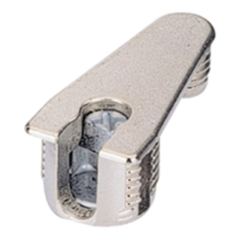 Ferrure Hettich VB 36 / 19 sur 19 mm, étagères, nickelé