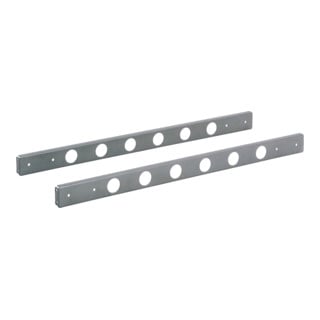 Connecteur horizontal Bito L 1246 mm, aluminium gris