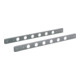 Connecteur horizontal Bito L 1246 mm, aluminium gris-1