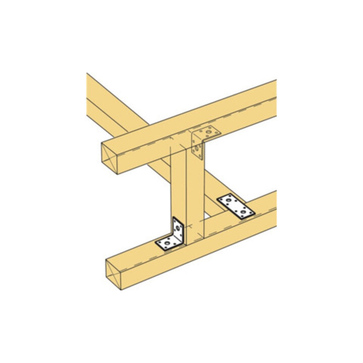 Connecteur plat FLV L.100mm B.40mm