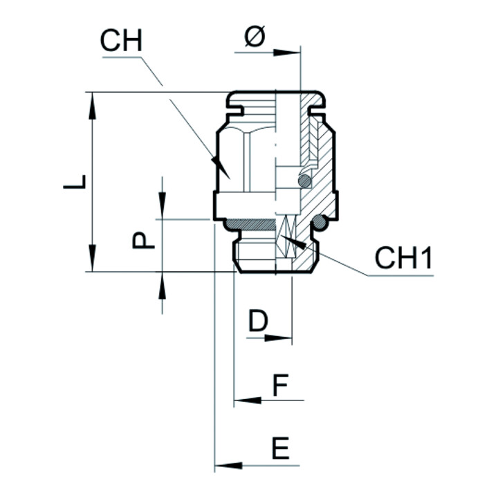 Connecteur Schneider SVG-R1-6 x G1/8a