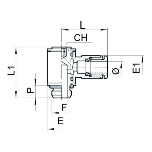 Connecteur Schneider SVG-R15 L