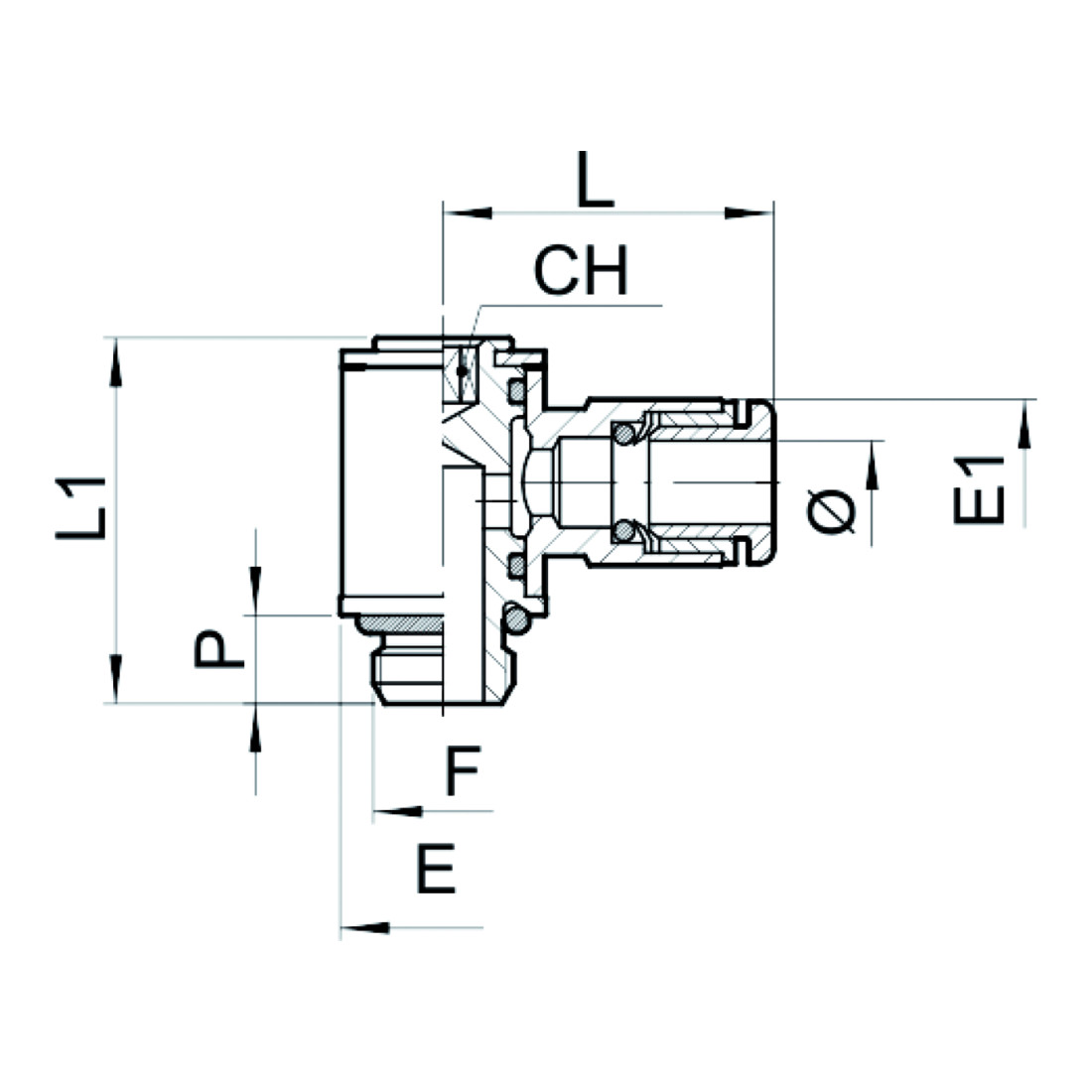 Connecteur Schneider SVG-R15 L