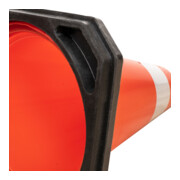 STIER Cono stradale 750 mm 2 strisce 4 kg 5 pezzi-5