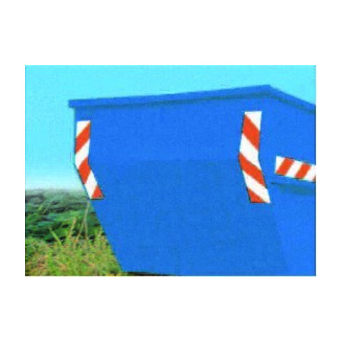 Containermarkierung 705x141mm 1 jeu = 4 gauche & 4 droite