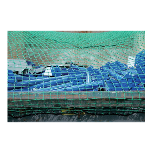 Containernetz 3,5 × 5,0 m MW 45 vert sans caoutchouc