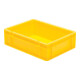 Conteneur de transport gerbable L400xl300xH120mm vert PP poignée traversante par-1