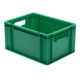 Conteneur de transport gerbable L400xl300xH210mm bleu PP poignée traversante par-1