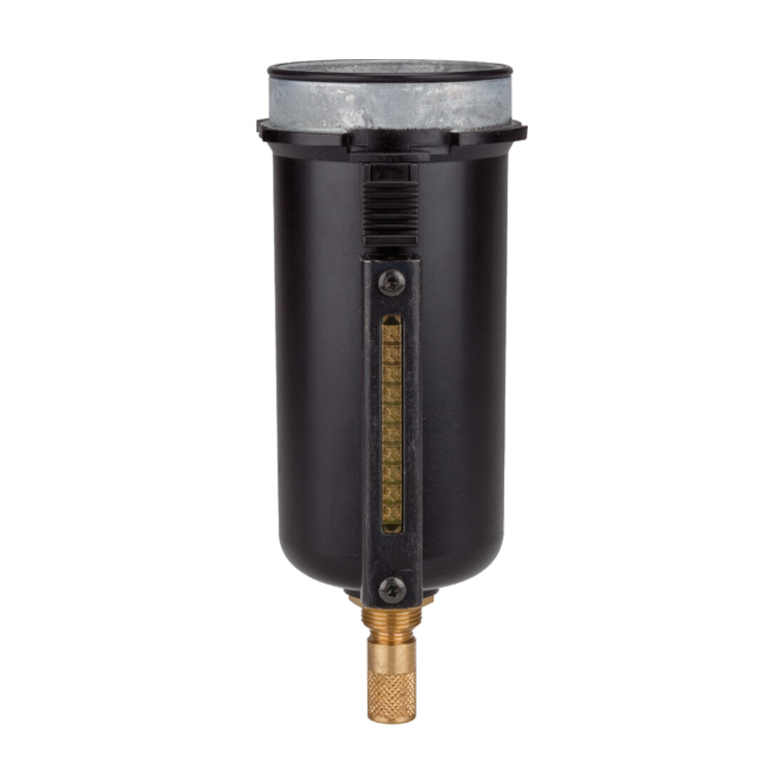 Conteneur métallique Riegler avec tube de visée et joint torique avec vidange automatique BG 3