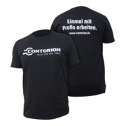 Contorion T-Shirt schwarz - ''Einmal mit Profis arbeiten''