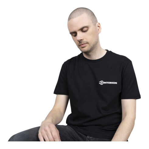 Contorion T-Shirt schwarz Contorion Logo