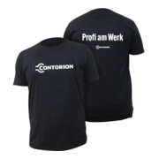 Contorion T-Shirt schwarz "Profi am Werk"-1