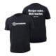 Contorion T-Shirt schwarz "Weniger reden. Mehr machen."