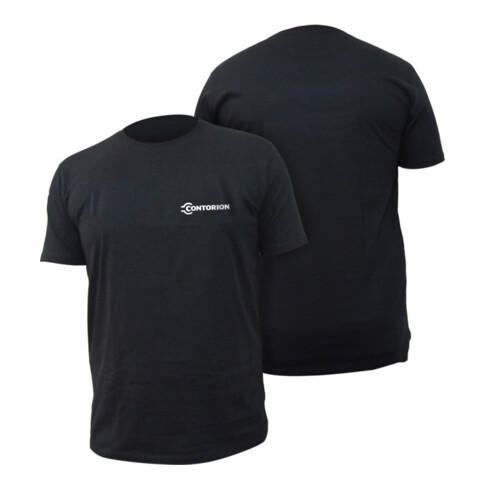 Contorion T-shirt zwart