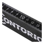 Contorion Zollstock 2 m schwarz mit Spruch-4