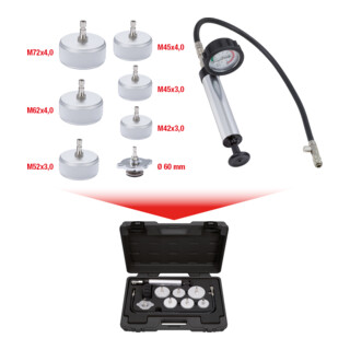 Contrôleur de système de refroidissement d'automobiles, 9 pcs KS Tools