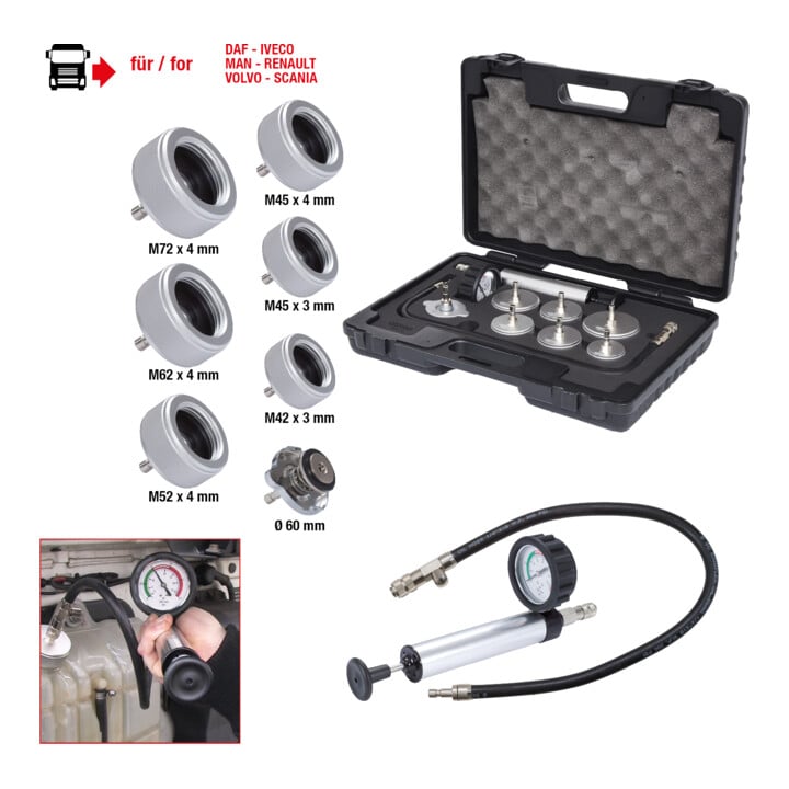Contrôleur de système de refroidissement d'automobiles, 9 pcs KS Tools