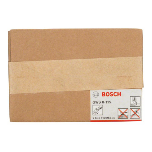 Bosch Calotta di protezione con piastra di copertura 115mm per GWS 8-115