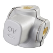 Coque isolante Oventrop Cocon QTZ DN15-20 sauf plage de régulation 180-1300 l/h