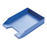 Corbeille à courrier pour DIN A4-C4 plastique bleu H67xl245xP347 mm avec zone de-1