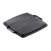 Corbeille durable DURABIN 90l Gris/Noir-1