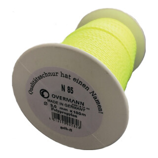 Cordeau de paveur L. 100 m 100 kg polypropylène jaune