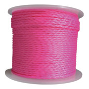 Cordeau de paveur L. 100 m 60 kg polypropylène rose-3